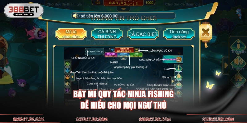 Bật mí quy tắc Ninja Fishing dễ hiểu cho mọi ngư thủ